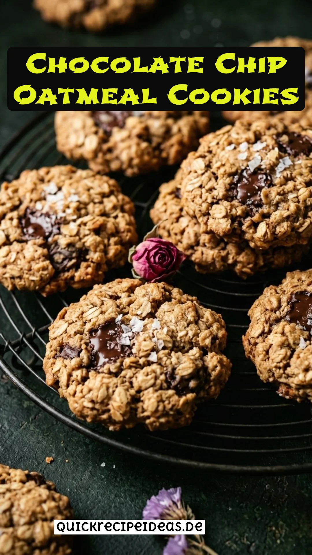 Chocolate Chip Oatmeal Cookies