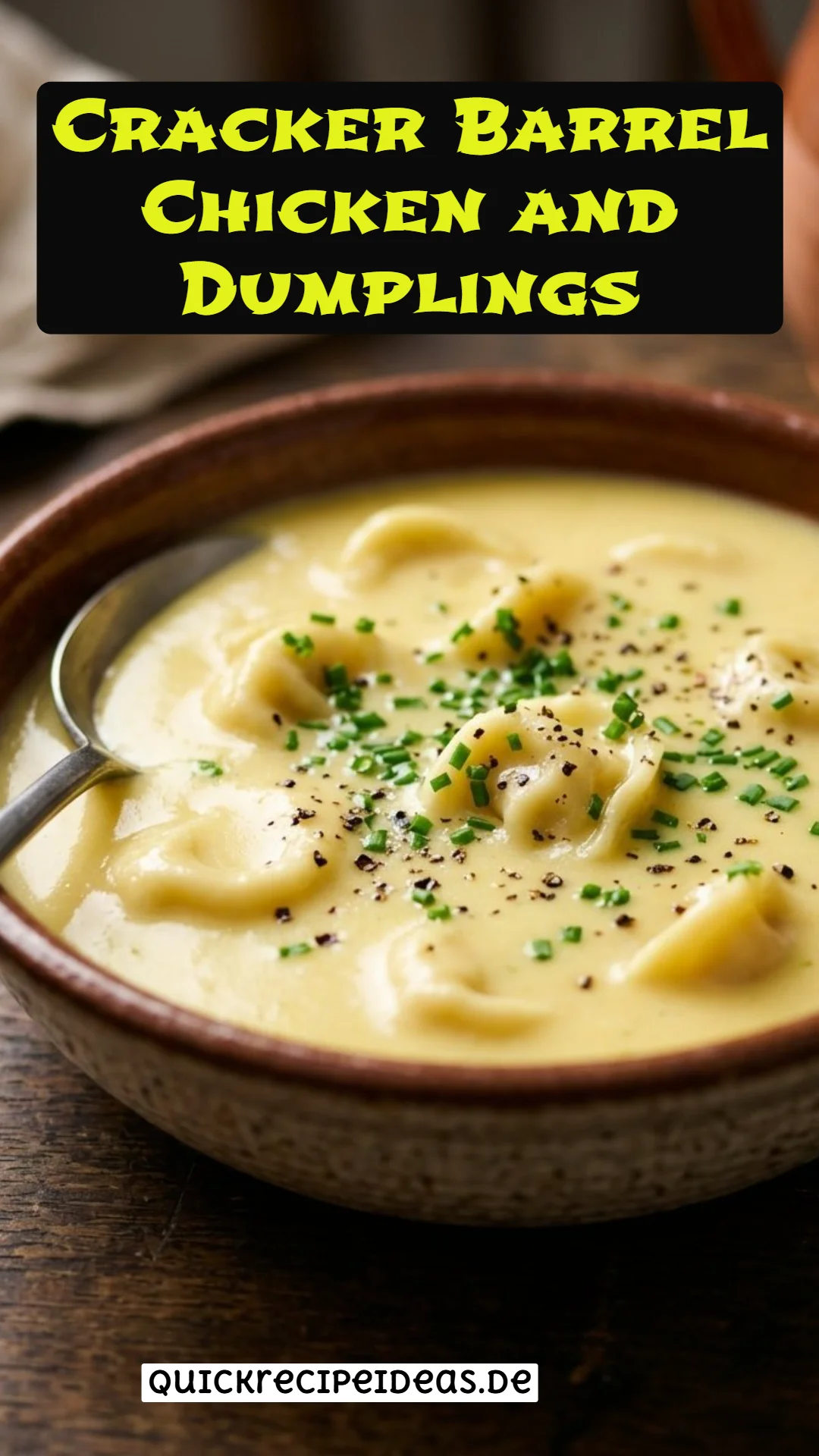Cracker Barrel Chicken and Dumplings