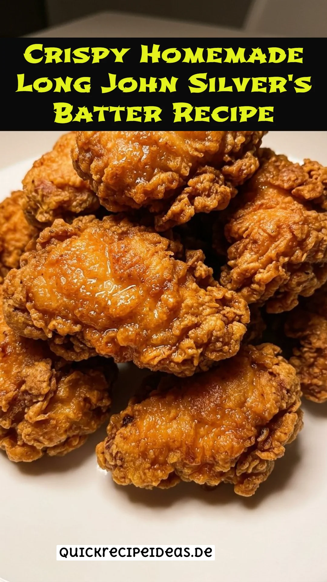 Crispy Homemade Long John Silver's Batter Recipe