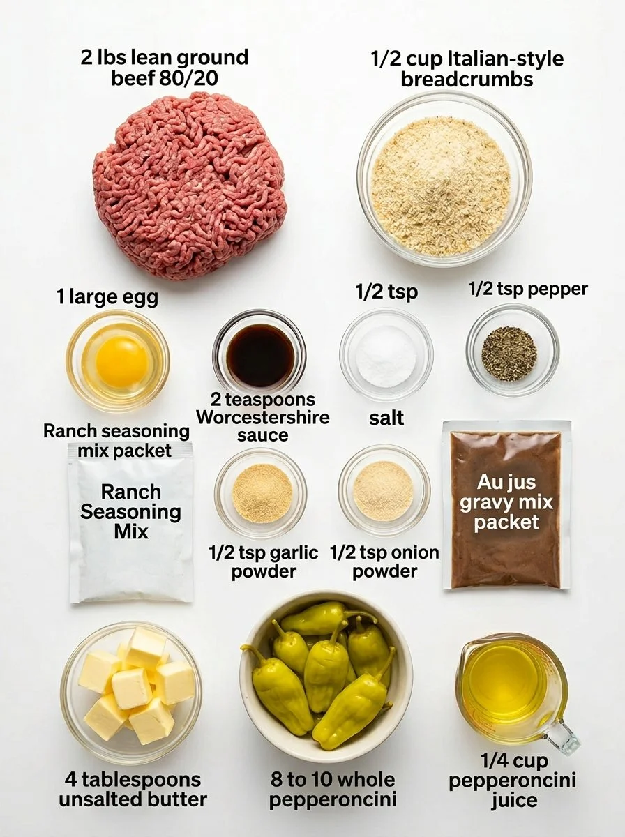 Crockpot Mississippi Meatballs