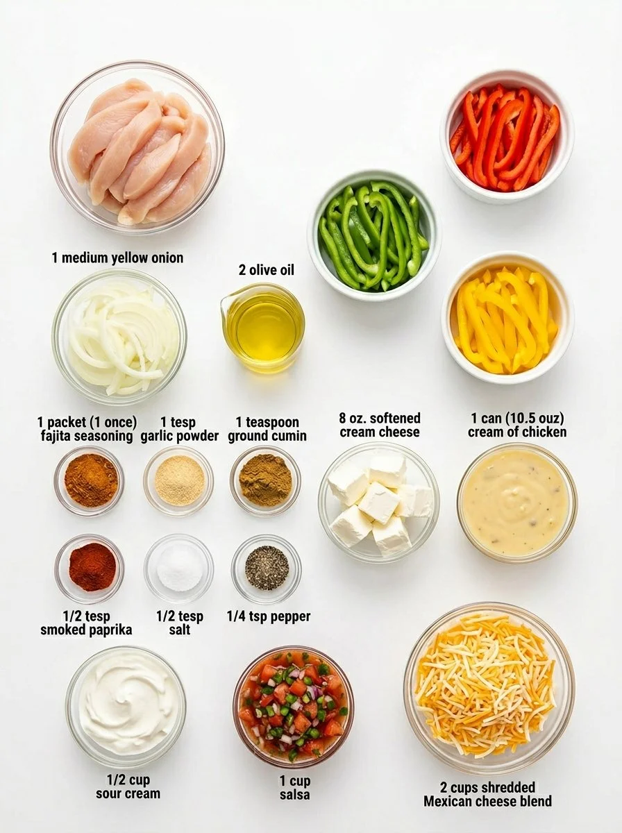 Fajita Chicken Casserole
