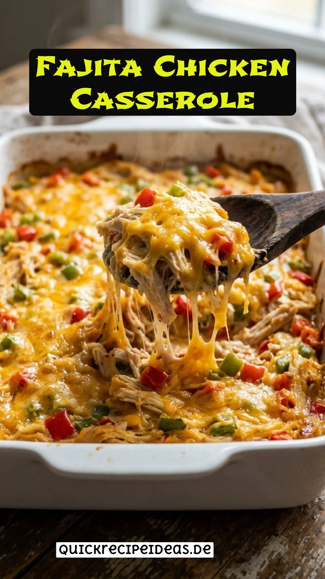 Fajita Chicken Casserole