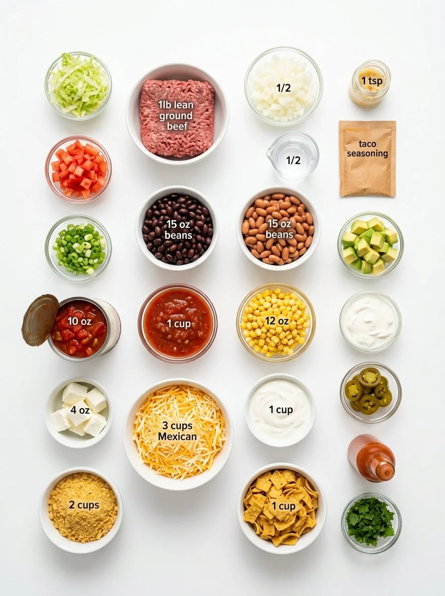 Flavor-Packed Walking Taco Bake