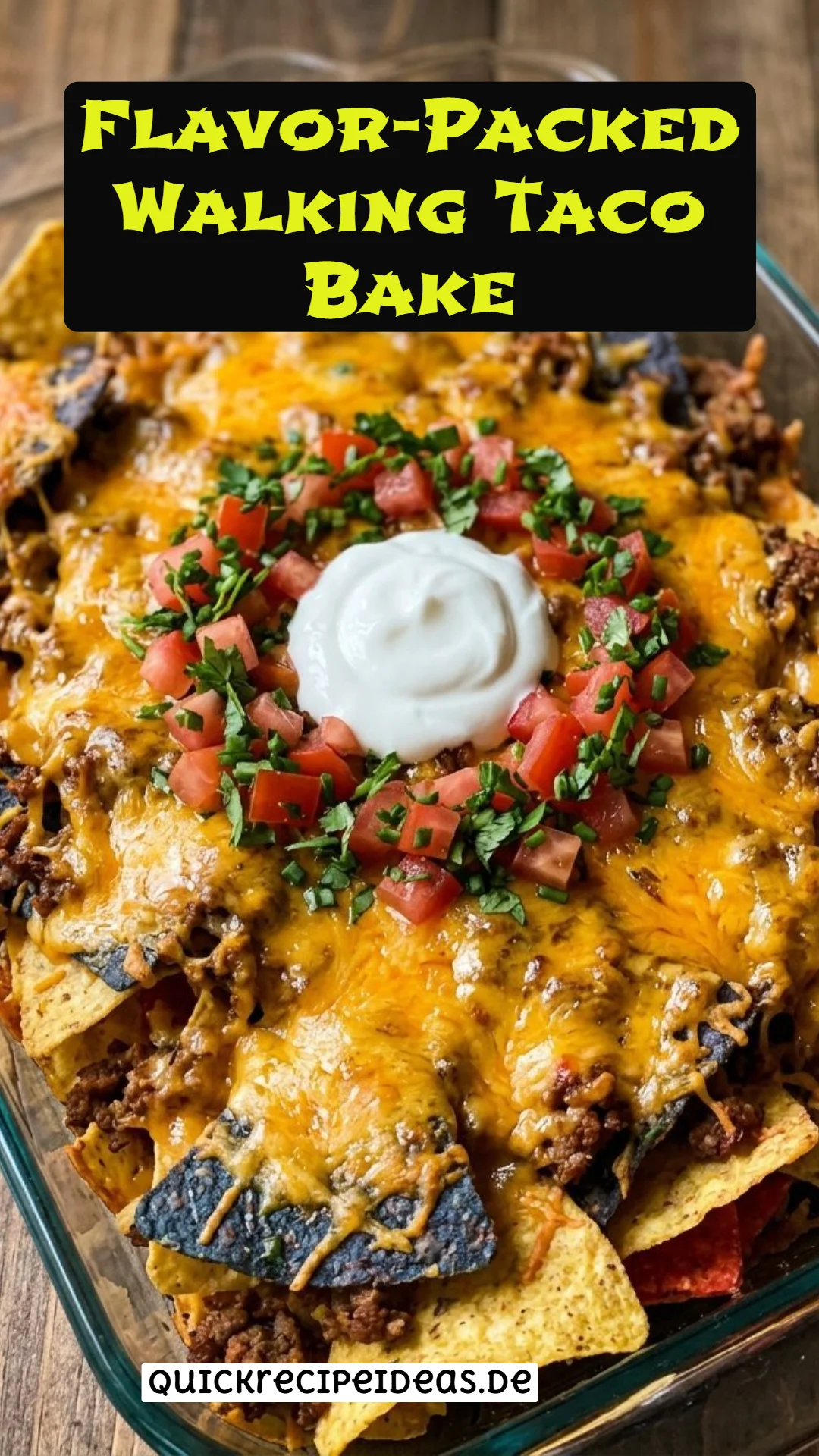 Flavor-Packed Walking Taco Bake