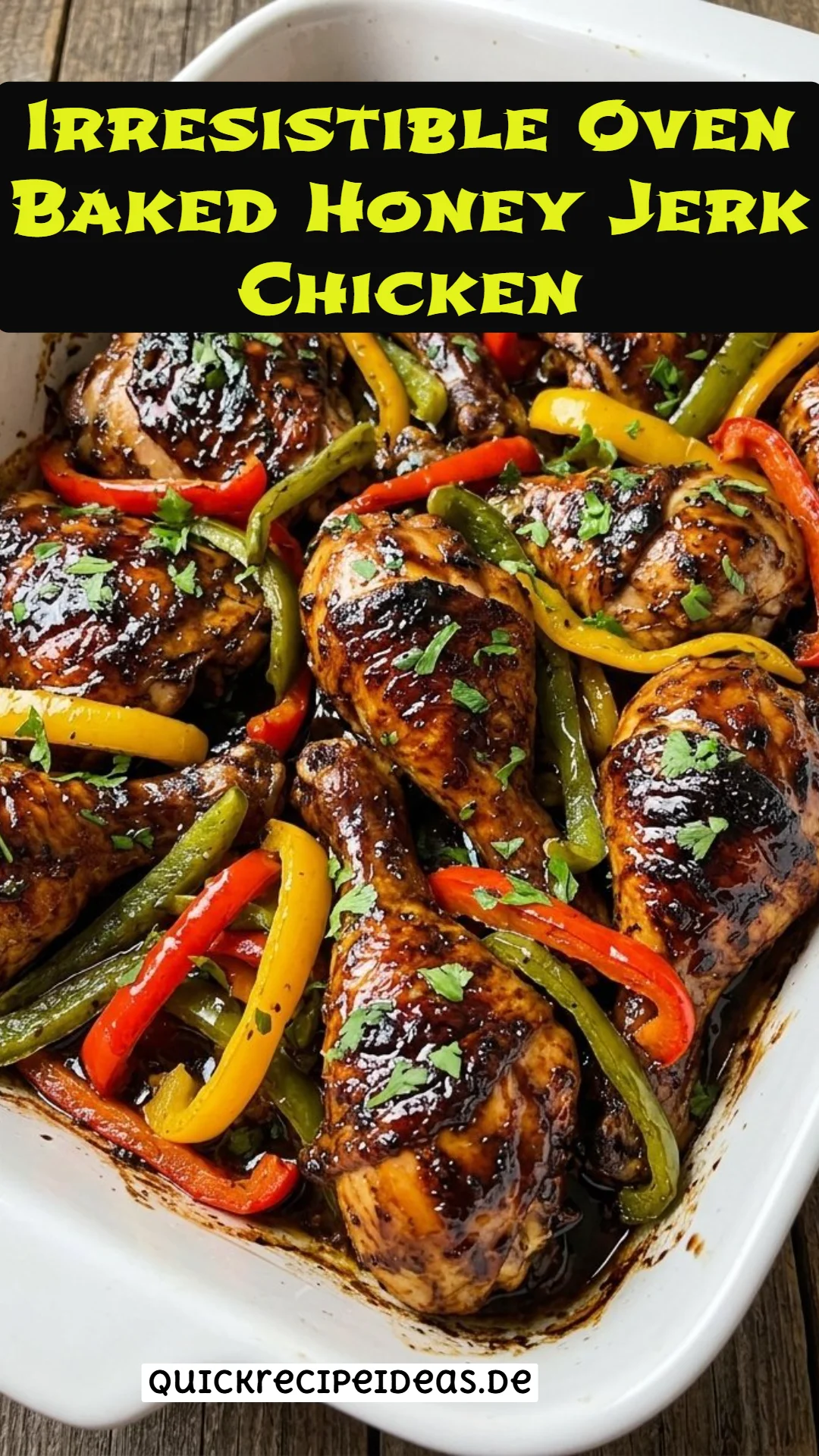 Irresistible Oven Baked Honey Jerk Chicken