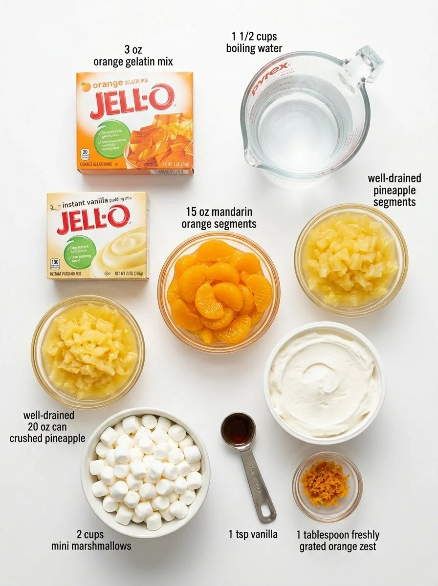 Refreshing Orange Dreamsicle Salad