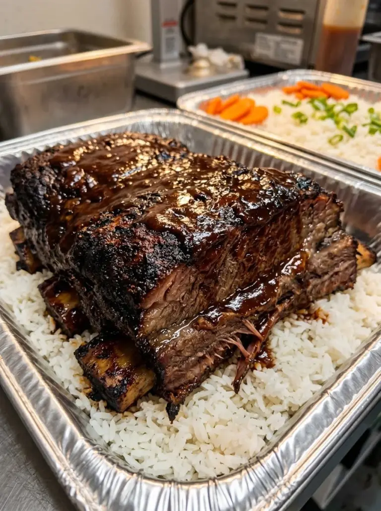 Savory Kalua Pig dish prepared with traditional Hawaiian spices and herbs