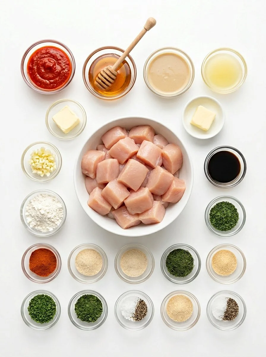 Sticky Honey Harissa Chicken