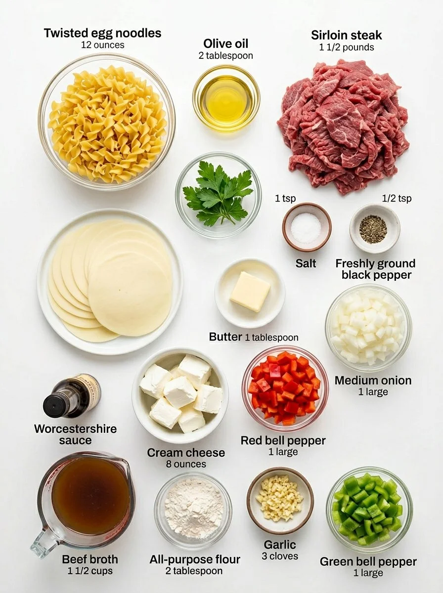 Ultimate Philly Cheesesteak Casserole